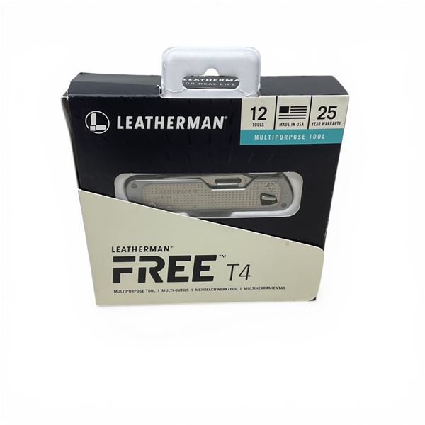 Leatherman Free T4 Multipurpose Tool, New