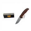 Image 1 : Smith's Adaha Mini 2.75" Folding Blade Knife with Wooden Handle, New