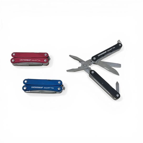 Leatherman Squirt ES4 Keychain Multi-Tool X 1 Qty, Leatherman Squirt PS4 Keychain Multi-Tool X 2 Qty