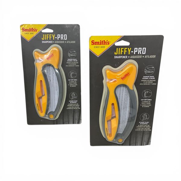Smith's Jiffy Pro Sharpener X 2 Qty, New