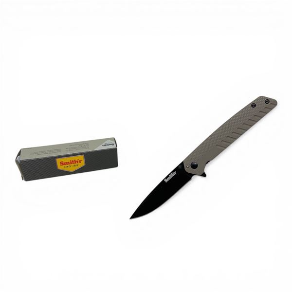 Smith's Infima Gentlemen's Knife, 3" Folding Blade Knife with Pocket Clip, New