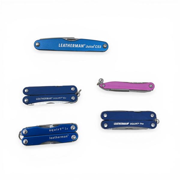 Assorted Leatherman Small Multi-Tools X 5 Qty
