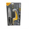 Image 1 : Smith's Edge Sport Combo: 4" Fixed Blade Knife with Belt Sheath and Knife Sharpener, New