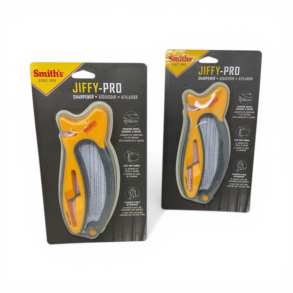 Smith's Jiffy Pro Sharpener X 2 Qty, New