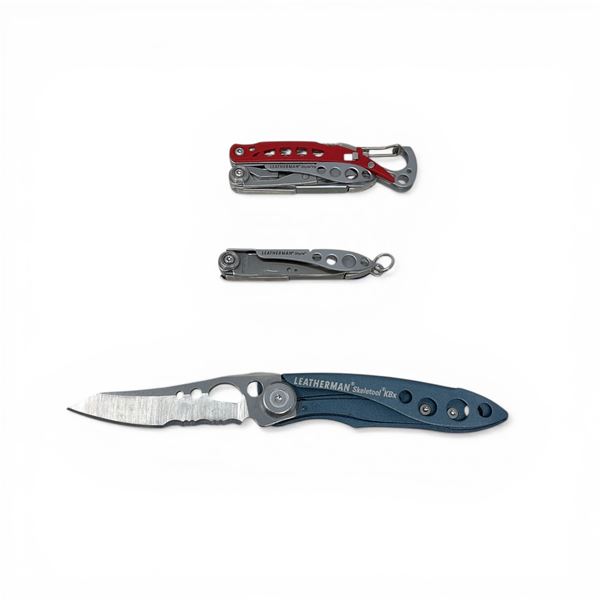 Leatherman Style PS and Style Multi-Tools and Leatherman Skeletool KBx 2.25" Folding Blade Knife