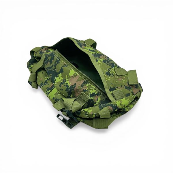 CAD PAT Zip-Up Bag with Clip Attachment, Approximately 9.5" x 15"