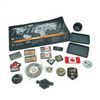 Image 1 : Assorted Firearms Patches, Glock Rubber Trays X 2 Qty, Glock Hockey Puck and Glock 20" x 12" Mat