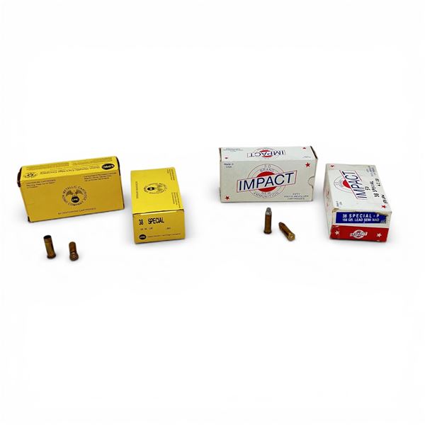 Assorted .38 Special Ammunition, Approximately 169 Rounds and 24 Casings