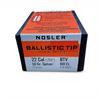 Image 1 : Nosler Ballistic Tip Varmint 22 Caliber (.224"), 50 Grain Spitzer BTV Projectiles, 100 Qty