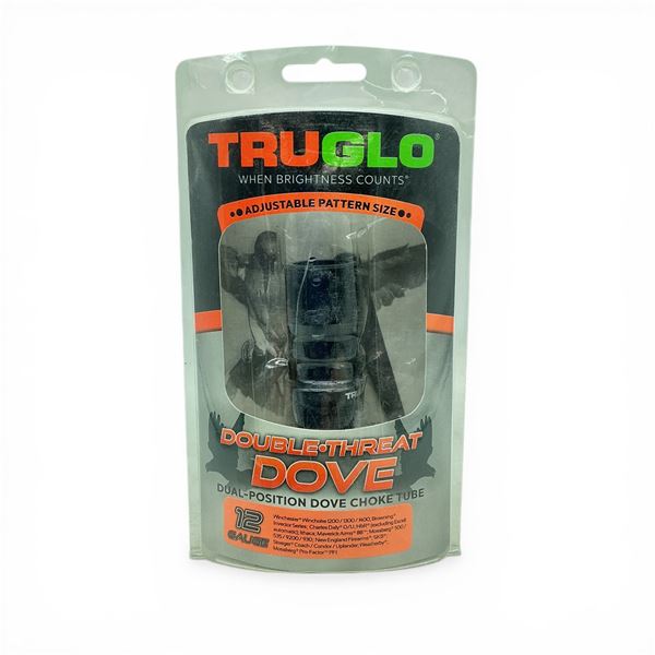 TruGlo Double-Threat Dove Dual-Position Dove Choke Tube for 12 Ga Various Shotguns, New- See Picture