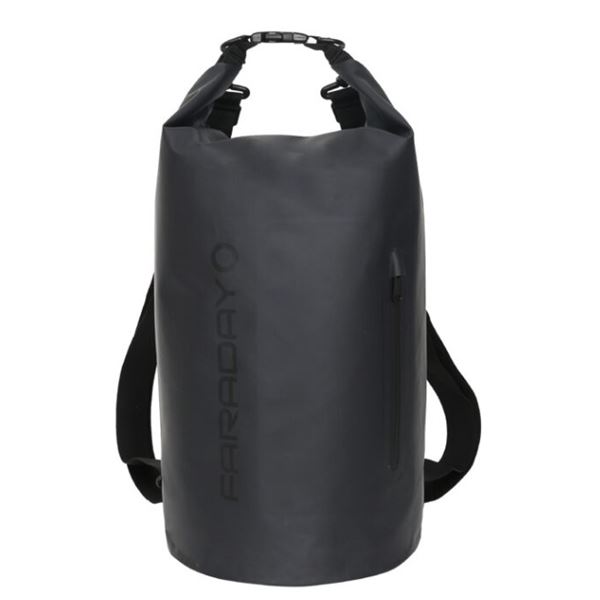 Faraday Defense 5 Liter Dry Bag Sling Pack, Stealth Black, New