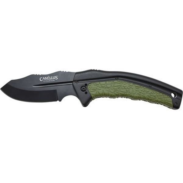 Camillus Chasse Carbonitride Titanium 3" Folding Blade Knife, New