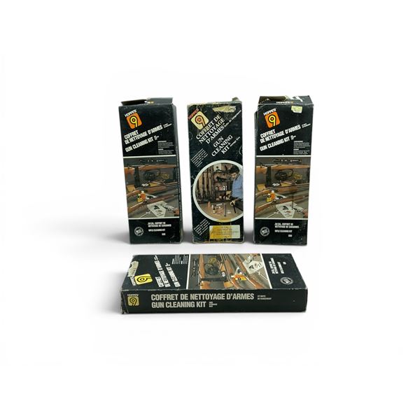 Hoppe's 30 Cal Rifle Cleaning Kit and Storage Box X 4 Qty