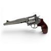 Image 2 : Smith & Wesson Model 629-6 Stainless Revolver 7.5" Compensated Barrel Wood Grips, Restricted