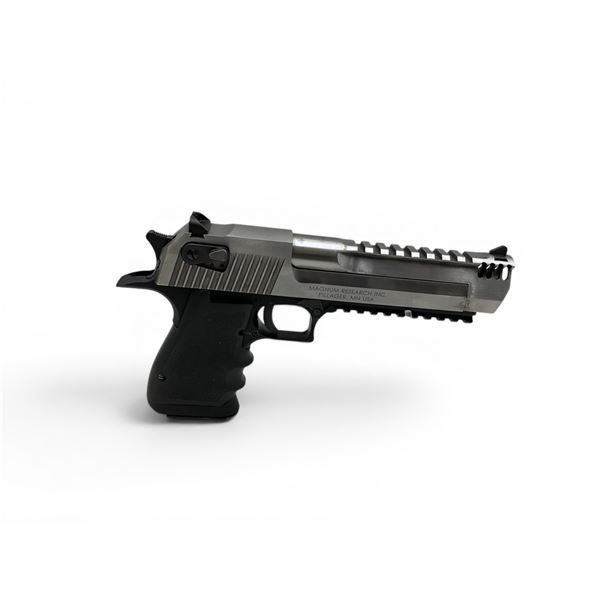 Magnum Research Desert Eagle Stainless Semi Auto Pistol .50AE 6" Barrel, Restricted