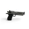 Image 1 : Magnum Research Desert Eagle Stainless Semi Auto Pistol .50AE 6" Barrel, Restricted