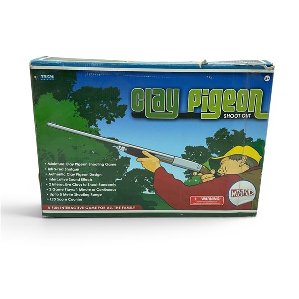 Tech Group Miniature Clay Pigeon Shoot Out Game