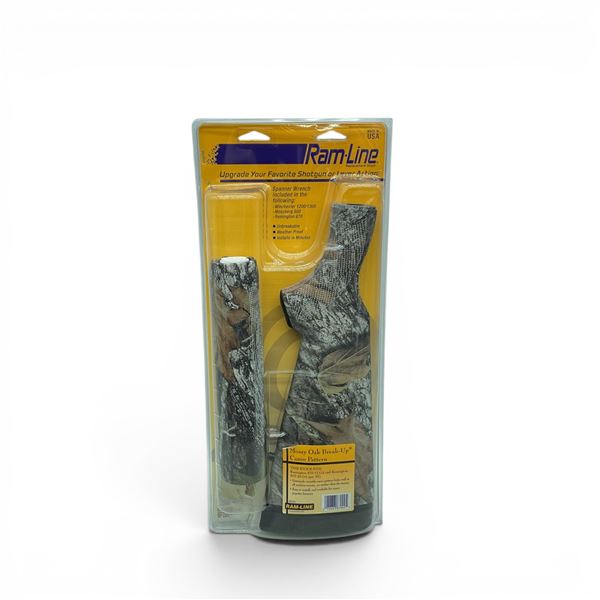 RamLine Replacement Synthetic Shotgun Stock for 12 Ga and 20 Ga Pre '87 Rem 870 in MOBU Camo