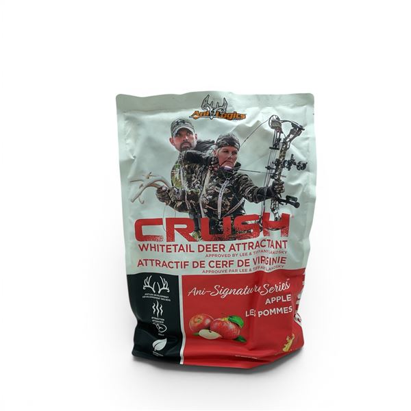 Ani-Logics Signature Series 'Crush' Whitetail Deer Attractant in Apple Flavour, 5 Lbs/ 2.27 Kg