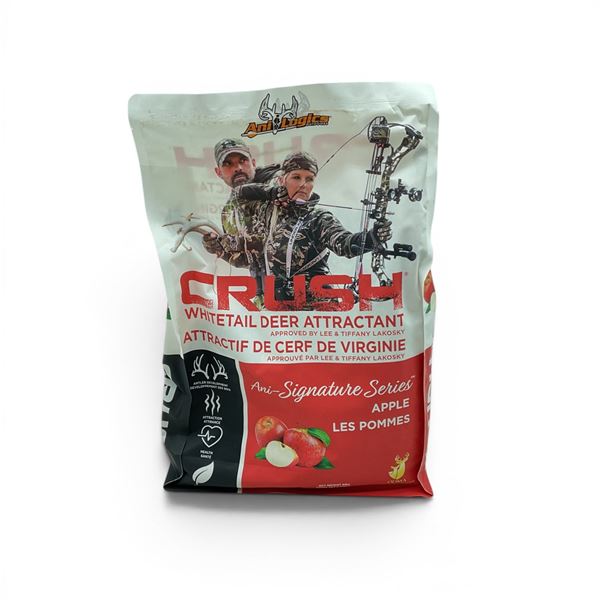 Ani-Logics Signature Series 'Crush' Whitetail Deer Attractant in Apple Flavour, 5 Lbs/ 2.27 Kg