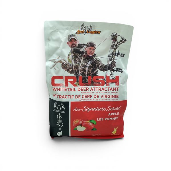 Ani-Logics Signature Series 'Crush' Whitetail Deer Attractant in Apple Flavour, 5 Lbs/ 2.27 Kg