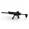 Image 2 : GSG-16 Semi Auto Rifle .22LR 16" Barrel Black Adjustable Stock With GSG Red Dot, Prohibited