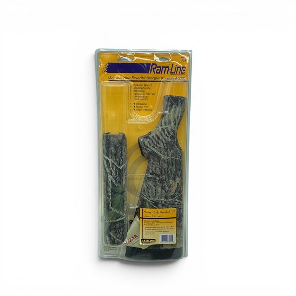 RamLine Synthetic Replacement Stock for 12 Ga and 20 Ga Pre '87 Remington 870 in Mossy Oak BU Camo