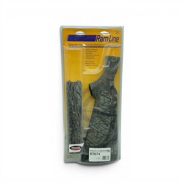 RamLine Synthetic 2 Pc Replacement Shotgun Stock for 12 Ga Remington 870 in Realtree Hardwoods Camo