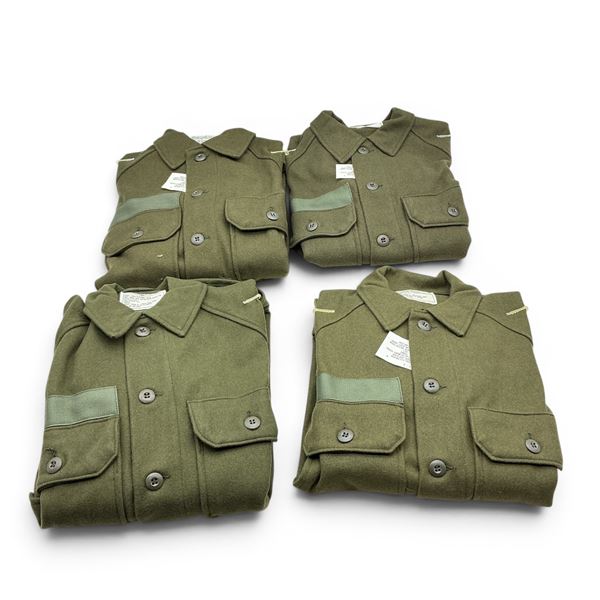 Cold Weather Field Shirt, Wool Size Small/ 8494 X 4 Qty