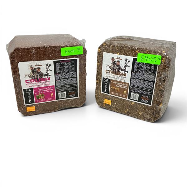 Ani-Logics Signature Series 'Crush' Whitetail Deer Attractant in Acorn and Sugar Beet, 20 Lb Blocks