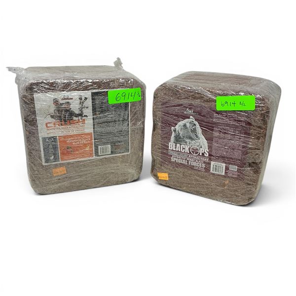 Ani-Logics Signature Series 'Crush' Whitetail Deer Attractant and Black Ops Bear Attractant, 20 Lb/e