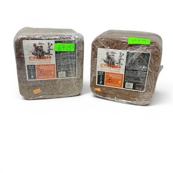 Ani-Logics Signature Series 'Crush' Whitetail Deer Attractant in Persimmon 20 Lb Block X 2