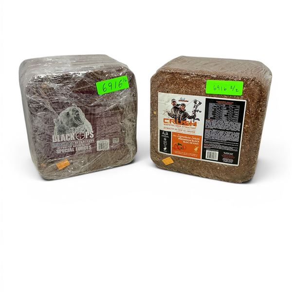 Ani-Logics Special Forces Black Ops Bear Attractant in Berry Blast and 'Crush' Deer Attractant, 40Lb