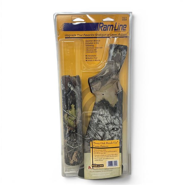 RamLine Synthetic Replacement Stock for 12 Ga and 20 Ga Pre '87 Remington 870 in Mossy Oak Camo