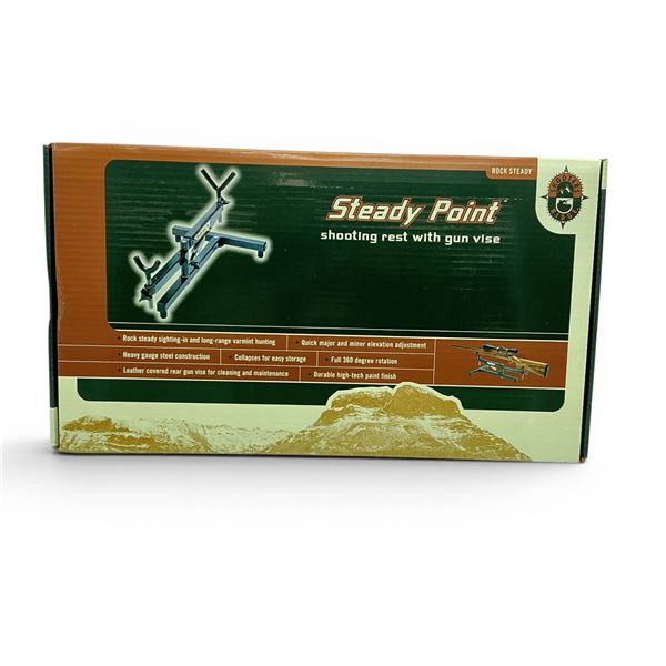 Shooter's Ridge Steady Point Shooting Rest with Gun Vise