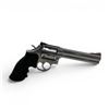 Image 1 : Smith & Wesson Model 686-3 Stainless Revolver 6" Barrel Hogue Grips, Restricted