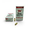 Image 1 : Winchester Target & Training 9mm Nato, 124 Grain FMJ Ammunition, 100 Rounds