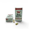 Image 1 : Winchester Target & Training 9mm Nato, 124 Grain FMJ Ammunition, 100 Rounds