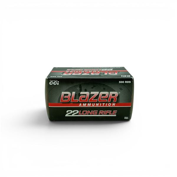 CCI Blazer .22 LR, 40 Grain Ammunition, 500 Rounds