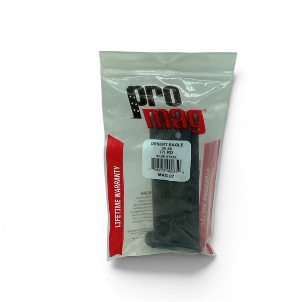 ProMag Desert Eagle 50 AE 7 Round Pistol Magazine, New