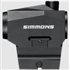 Image 3 : Simmons Pro Target 1x20mm Tube Red Dot, 3 MOA Dot with Weaver Low Rise and High Rise Mounts, New