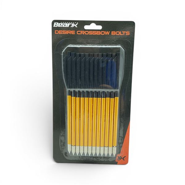 Bear X Desire Mini Crossbow Bolts, 12 Pack, New