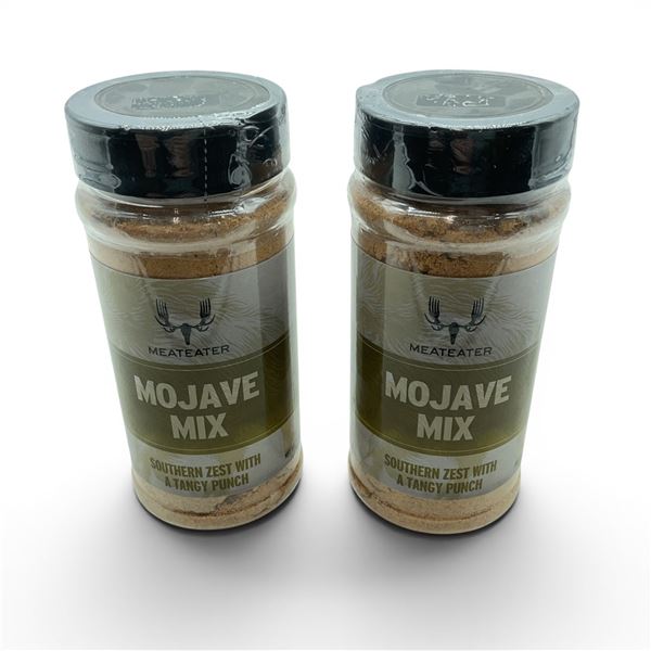 Meateater Mojave Mix Southern Zest Seasoning, 7.3 oz X 2 Qty, New