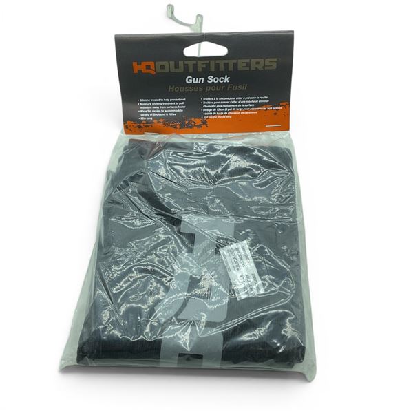 HQ Outfitters 52" Gun Sock, Black Heather