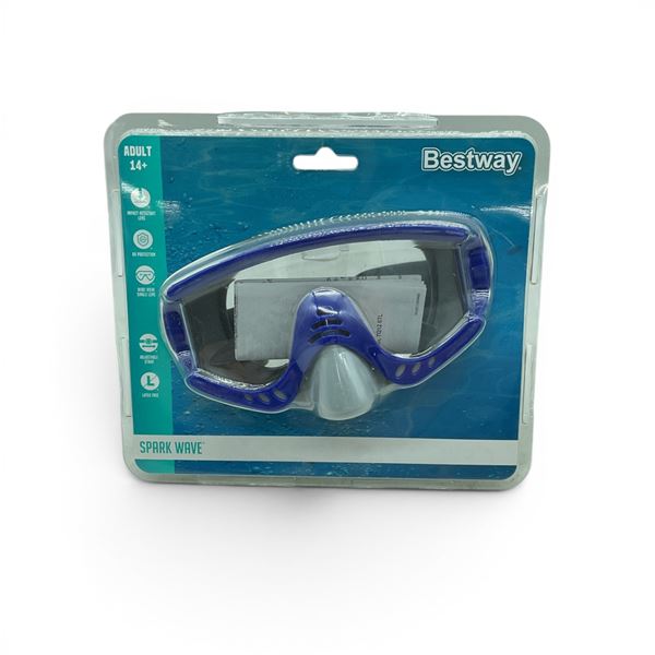 BestWay Spark Wave Goggles for Adults 14+, New