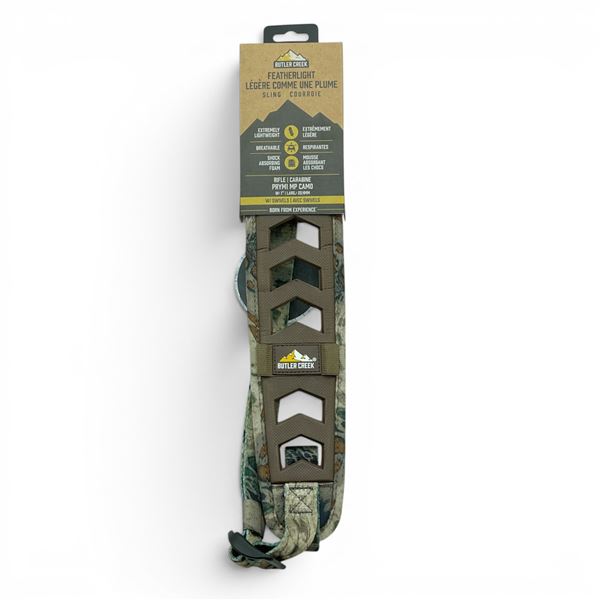 Butler Creek Featherlight Rifle Sling with Swivels in Pryml Camo, New
