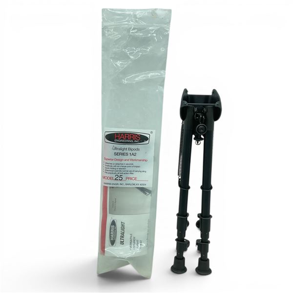 Harris Ultralight Series 1A2 Sling Swivel Stud Mounted Bipod, New