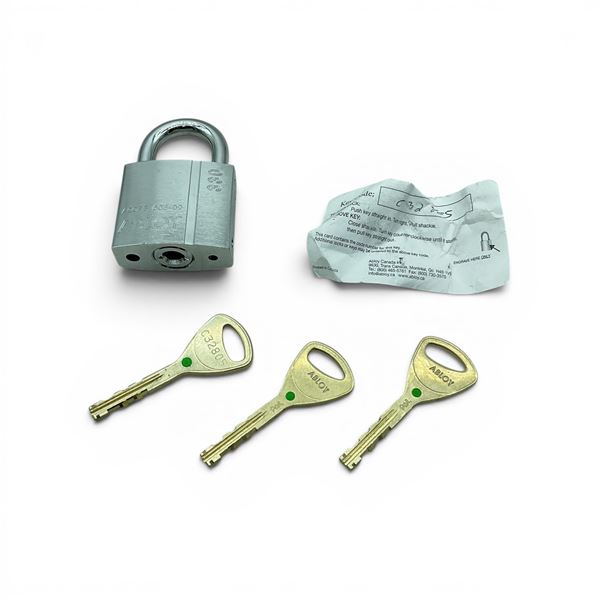 Abloy Keyed Padlock