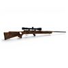Image 1 : Savage Mark II Bolt Action Rifle 22LR 21" Heavy Barrel Laminate Thumbhole Stock W/ 3-9X40 Scope