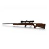 Image 2 : Savage Mark II Bolt Action Rifle 22LR 21" Heavy Barrel Laminate Thumbhole Stock W/ 3-9X40 Scope